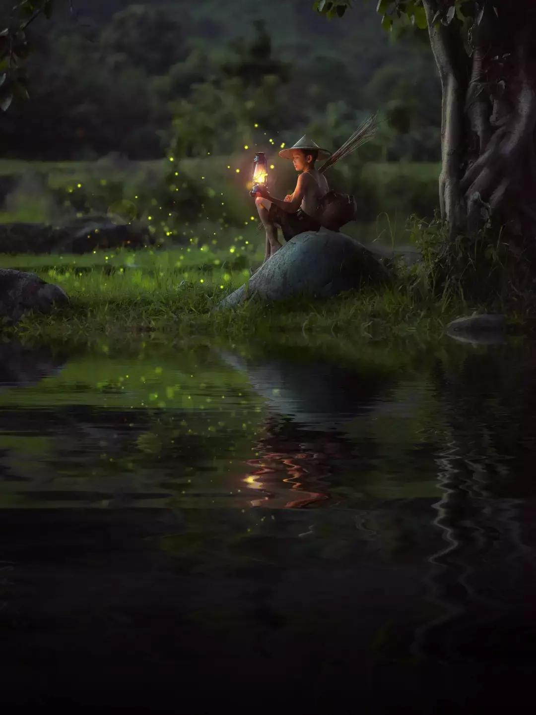 摄影后期萤火虫,浪漫摄影教学后期