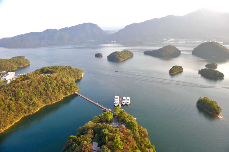 庐山西海沧海桑田岛,庐山西海之岛美景