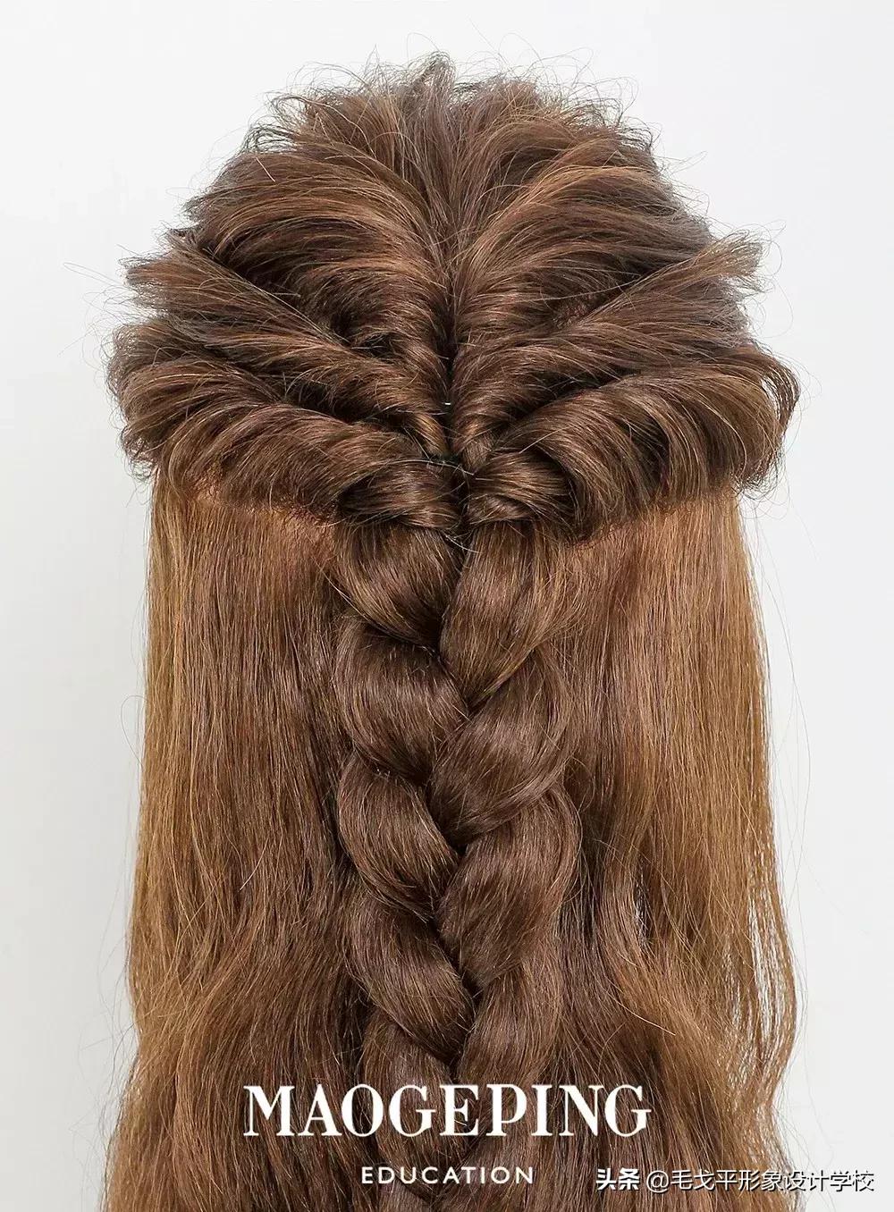 气质盘发高端大气上档次自己盘,大气盘发彰显优雅气质