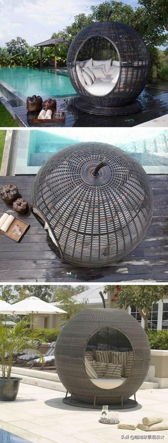 100款庭院廊架图片,中式庭院亭子设计效果图