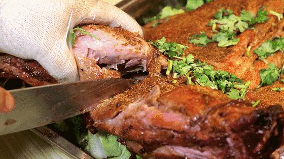 新疆十道菜最后一道烤全羊,新疆烤全羊宴中的第一道菜品