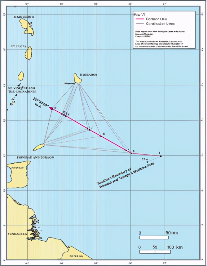 特立尼达和多巴哥海岸线,特立尼达对多巴哥