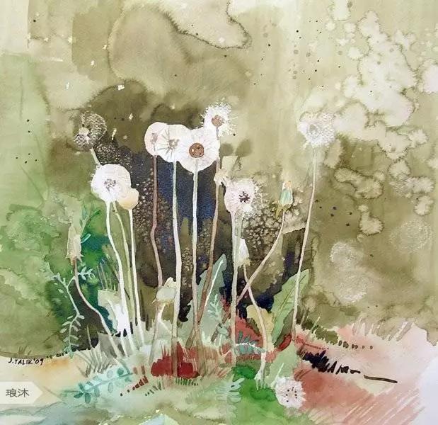 各种水彩风格大全,超喜欢水彩的通透肌理和淋漓酣畅