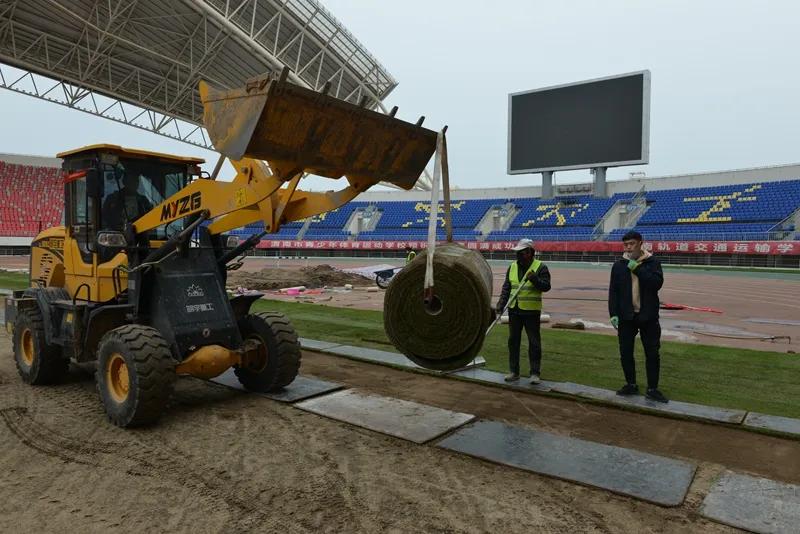 渭南新修的足球场,渭南建设专业足球场