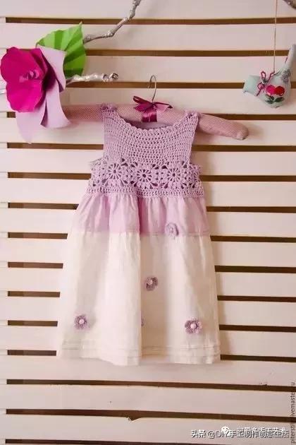 布艺手工制作蓬蓬裙,钩织裙子视频