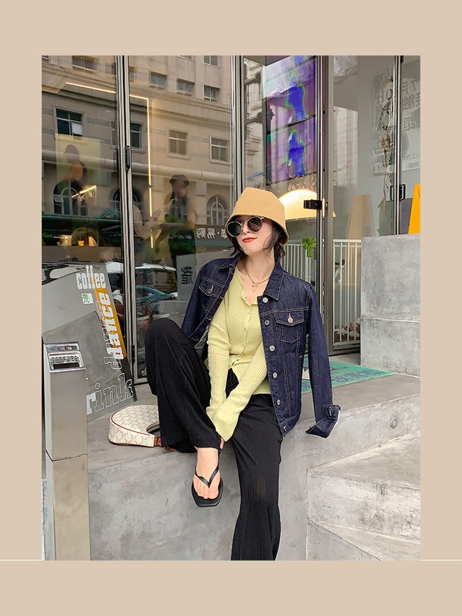 牛仔外套的n种搭配百搭又时髦,很潮的牛仔外套搭什么裤子好看