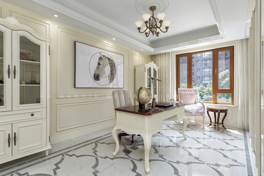 高迪愙实景|护墙板+石膏线，没有软装也超美！