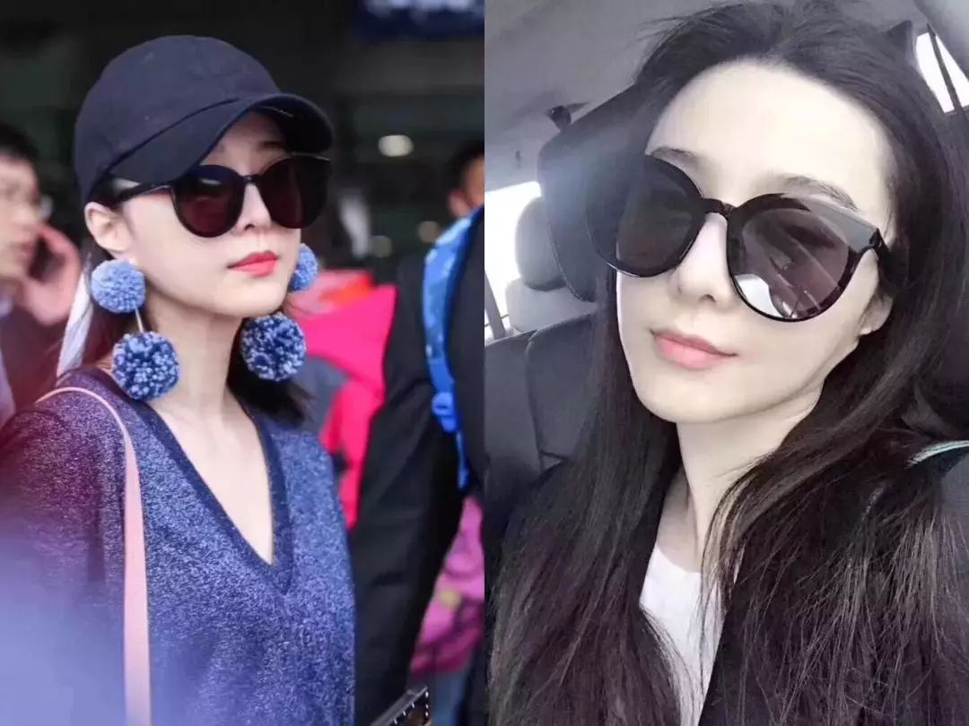 今年超火的gm墨镜,全智贤和范冰冰同框泰国女神