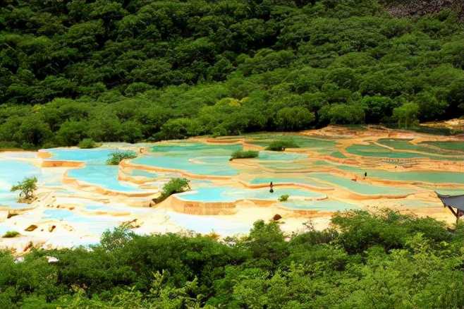 黄龙风景名胜区有哪些景观,黄龙风景名胜视频