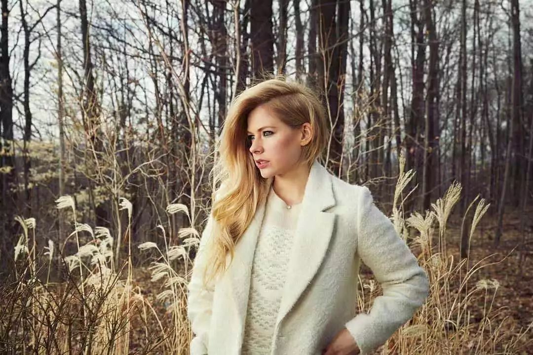 朋克公主艾薇儿颜值巅峰时期,欧美明星艾薇儿