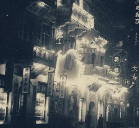 天津百年老街图,百年天津老照片