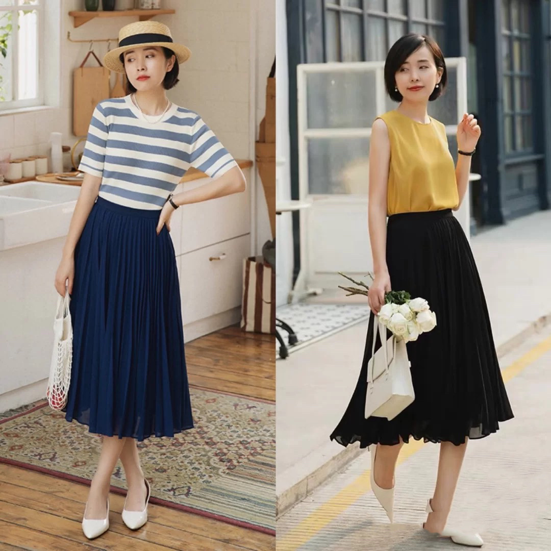 腿粗屁股大半身裙小个子150秋季,150矮个子格子半身裙搭黑色呢子