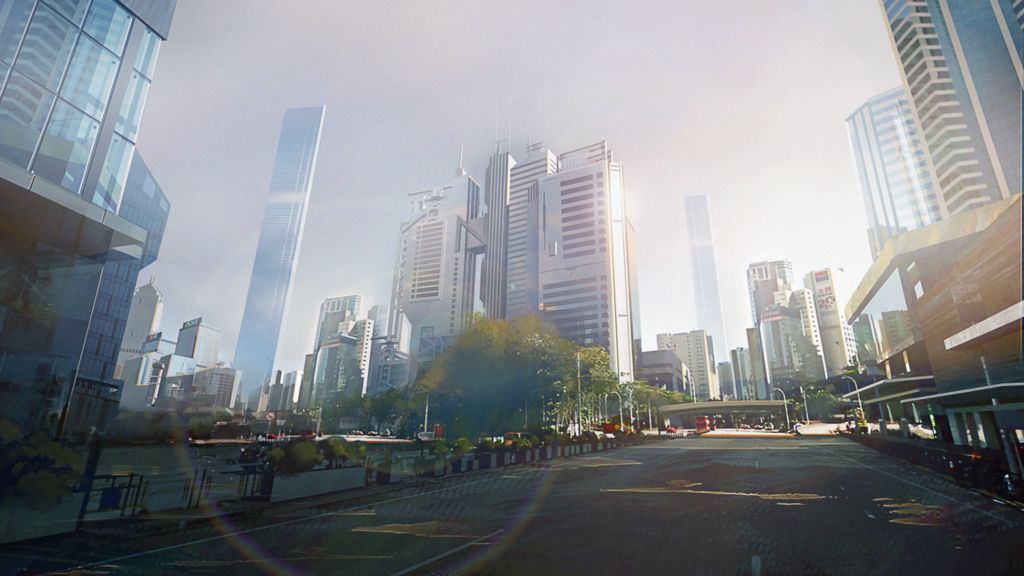 明日方舟龙门标志高清图,明日方舟龙门中的建筑