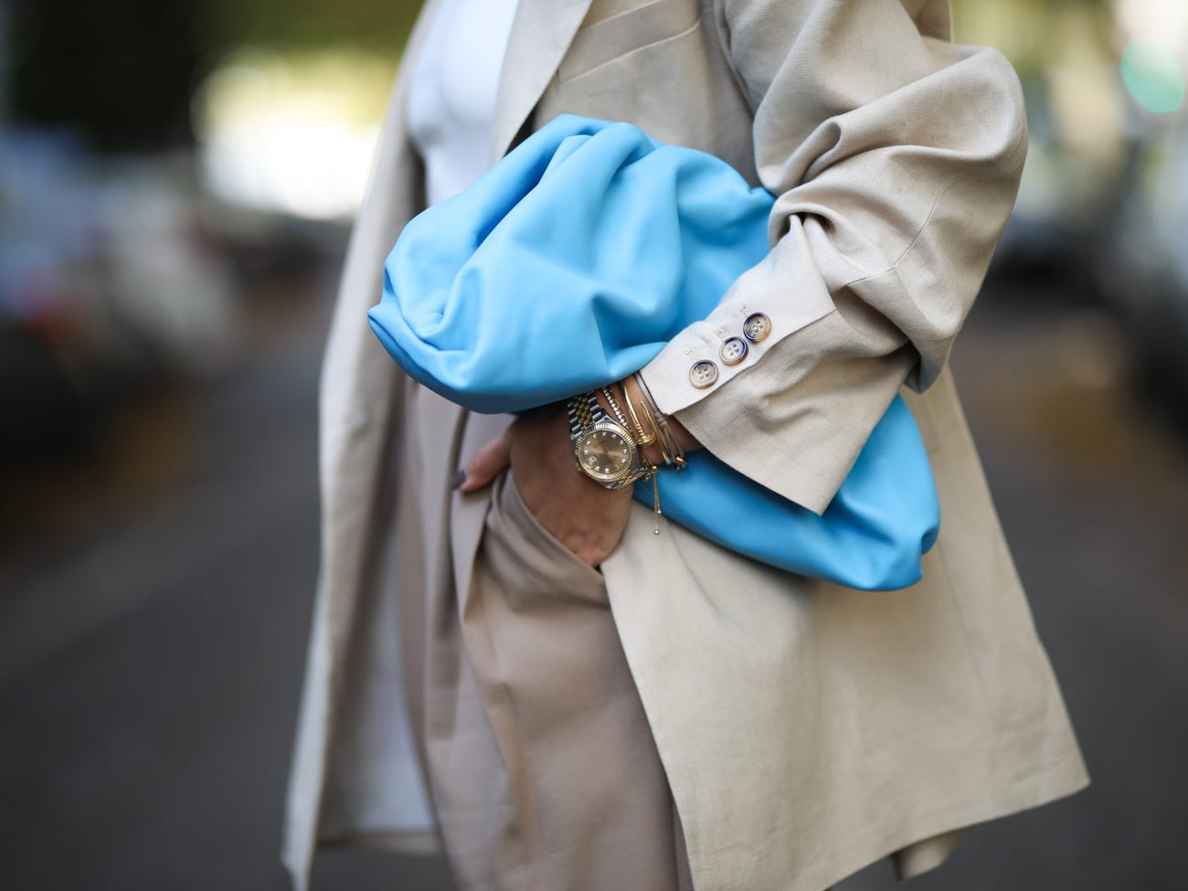 时尚小众云朵包,云朵包和枕头包