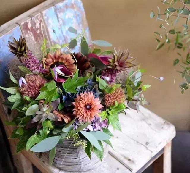 日本鲜花花艺图片大全,日本花店布置图片