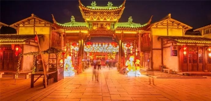 句容千华古村风光,句容千华古村旅游攻略