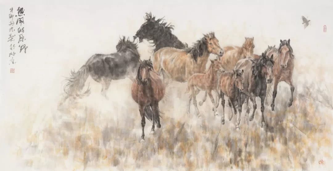 郑柏林人物画欣赏,郑柏林国画作品