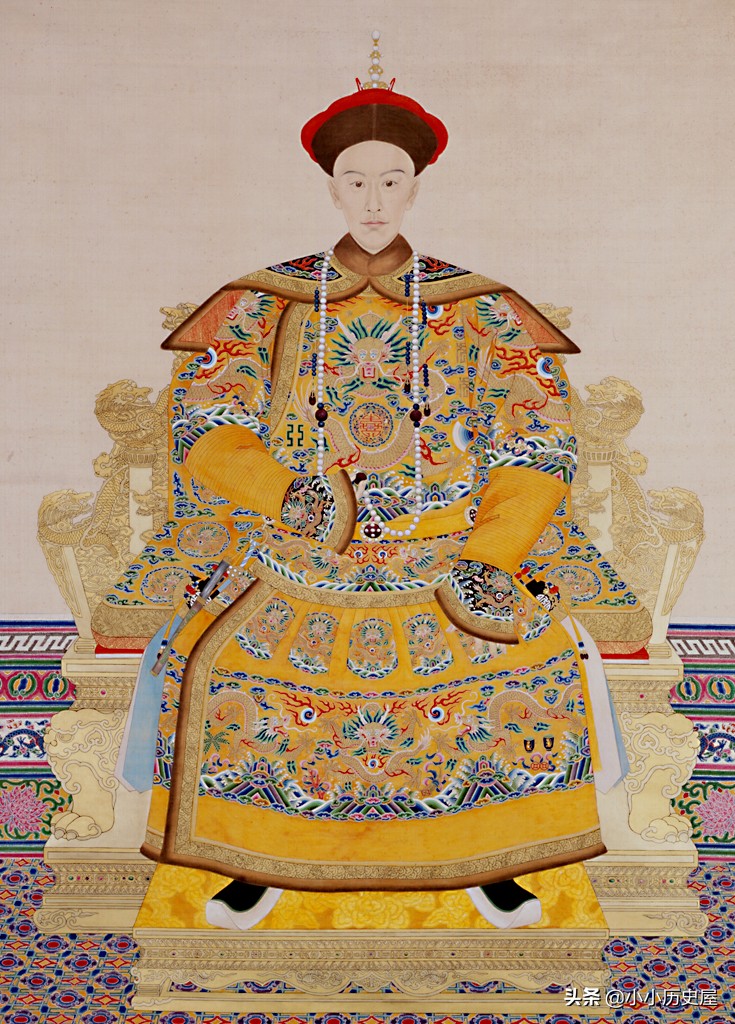 清朝12位帝王画像溯源,清朝12位帝王画像