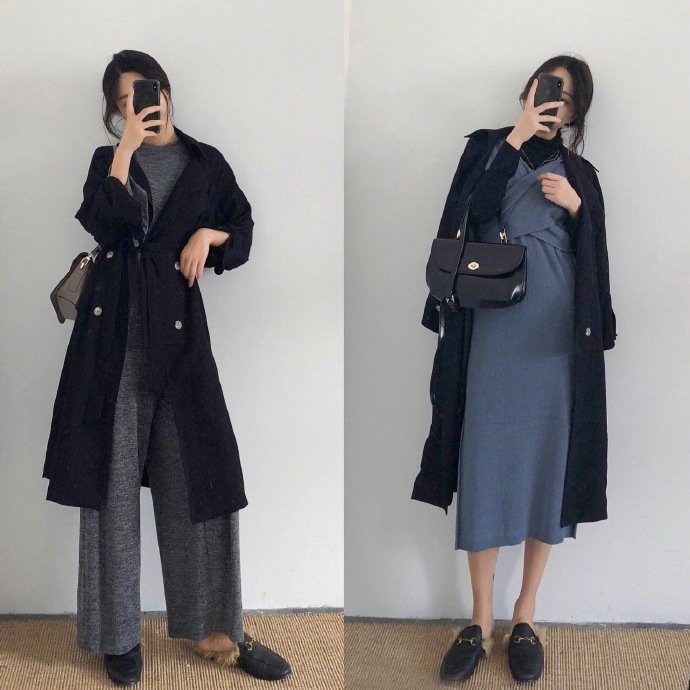 冷春轻熟造型图片,轻熟复古休闲百搭春季时尚