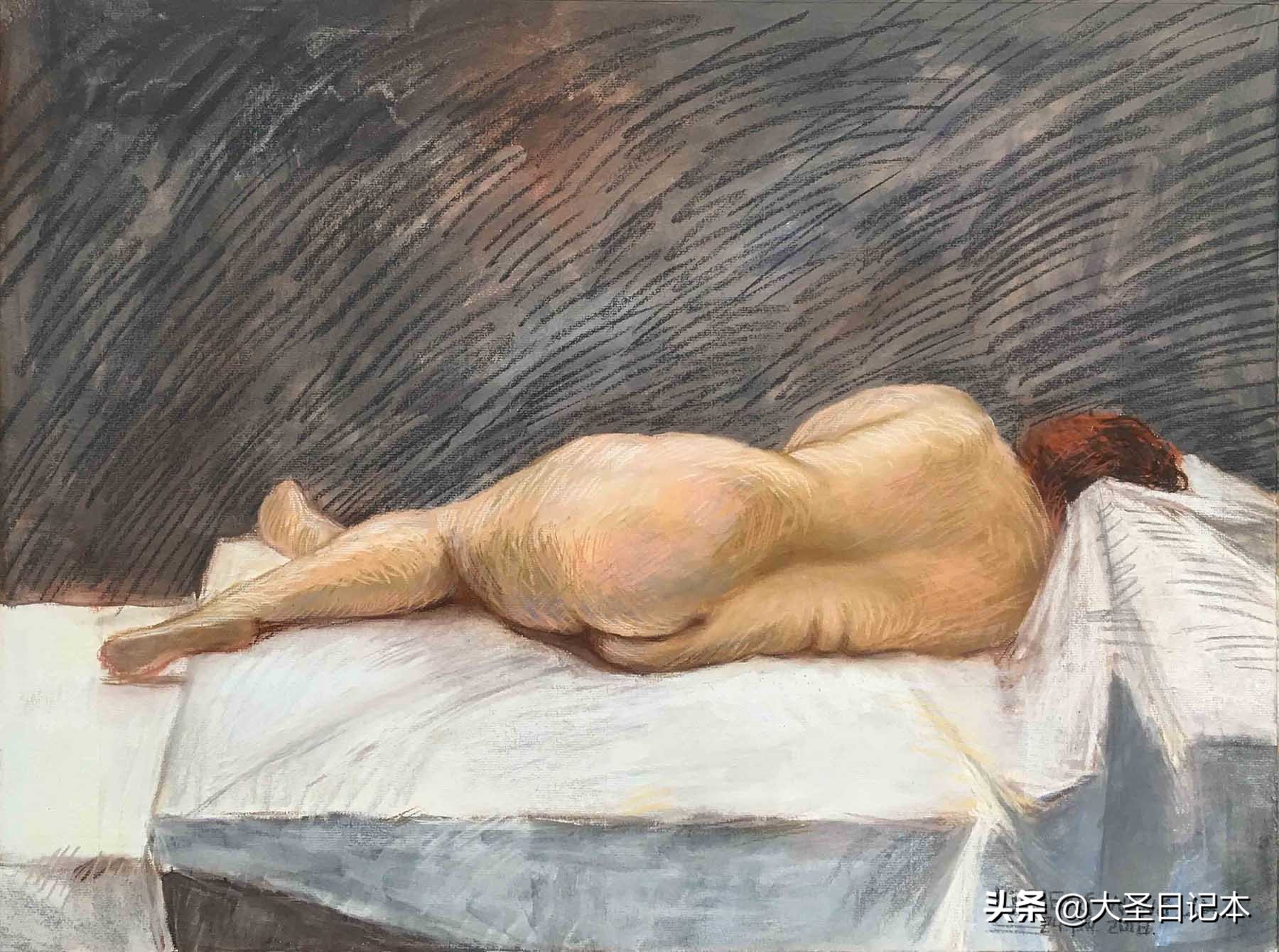 漫画现场临摹,人物写生漫画速写