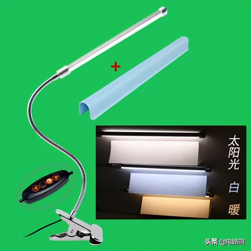 led台灯内部结构图,18650led台灯拆解图解