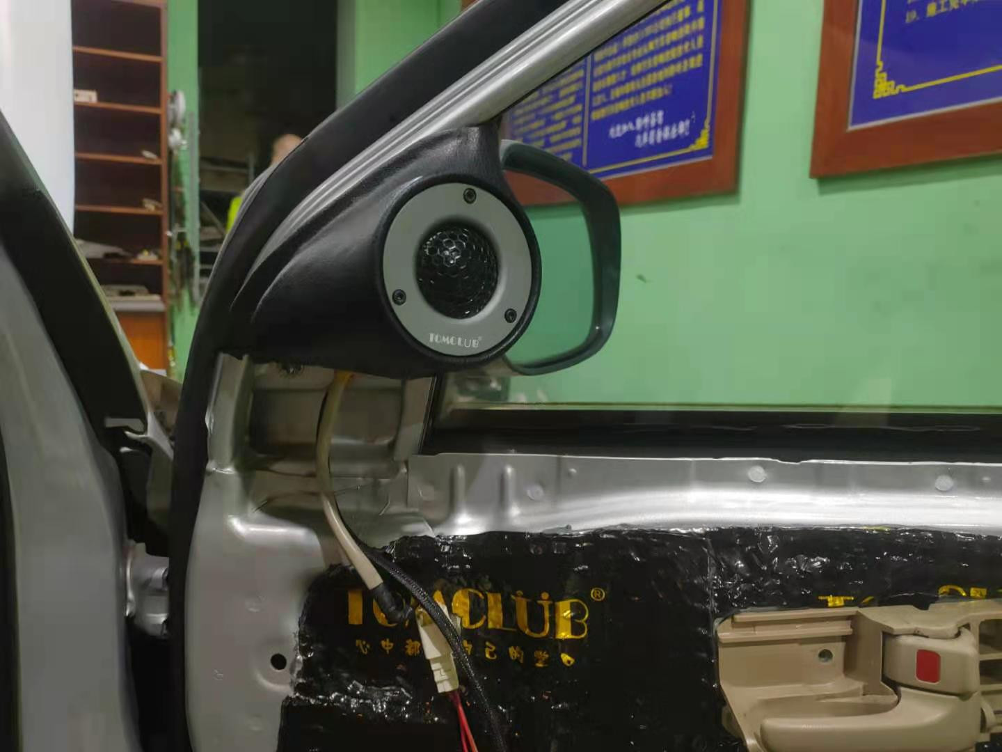 丰田花冠改音响全过程,丰田花冠喇叭维修视频