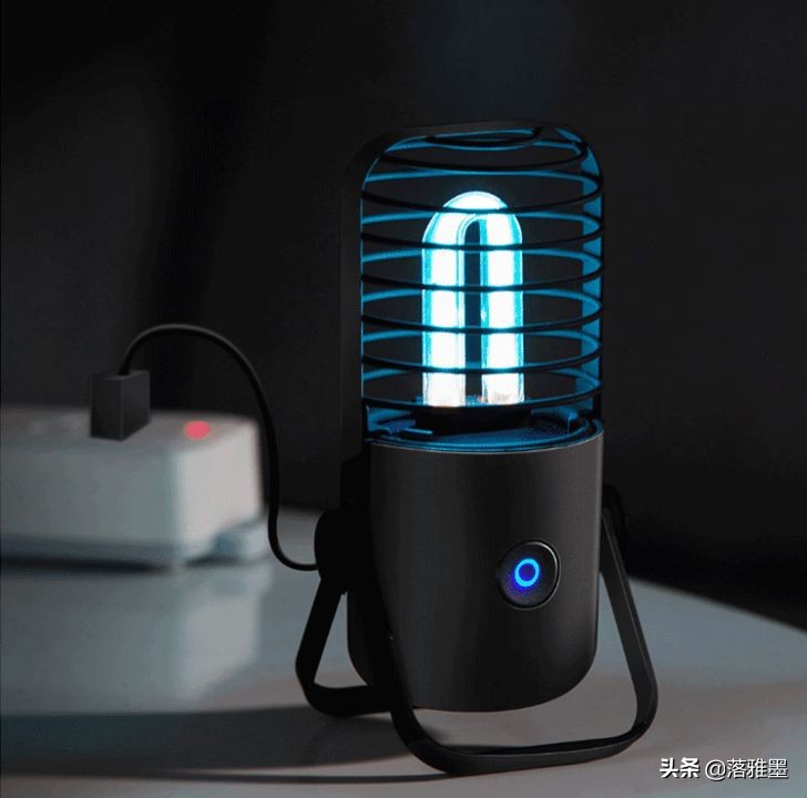 30分钟自动断电，小达便携式紫外线消毒灯，消毒如此简单