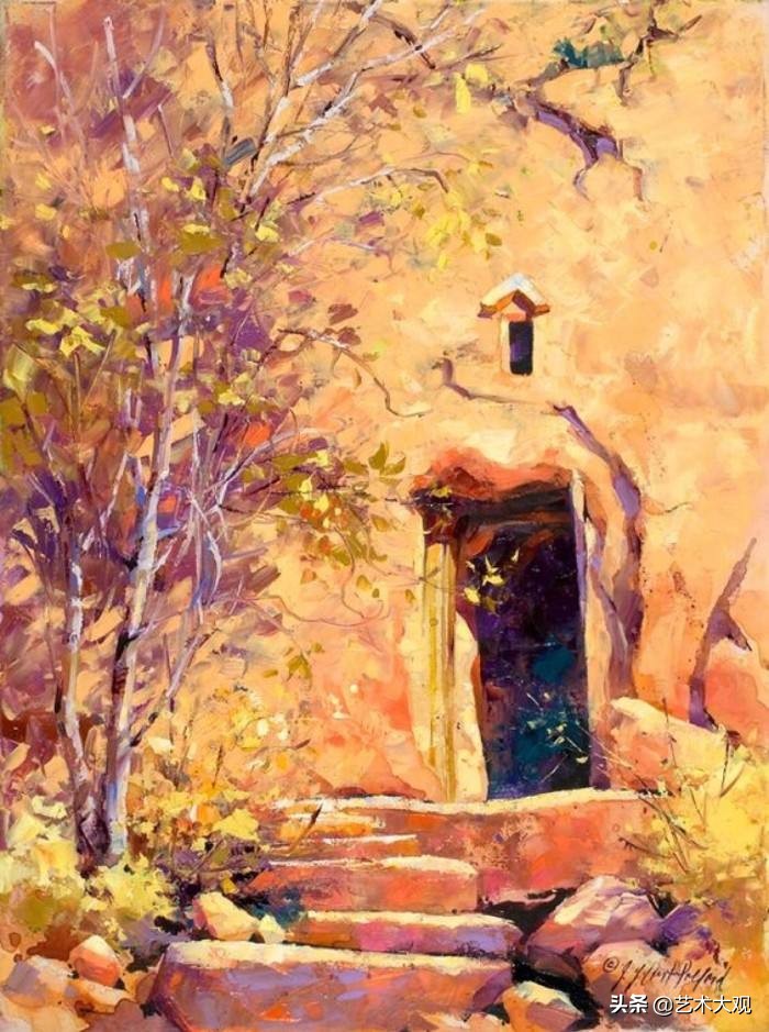 美国画家allenlawson油画风景,画家安德烈·杰拉西莫夫风景油画