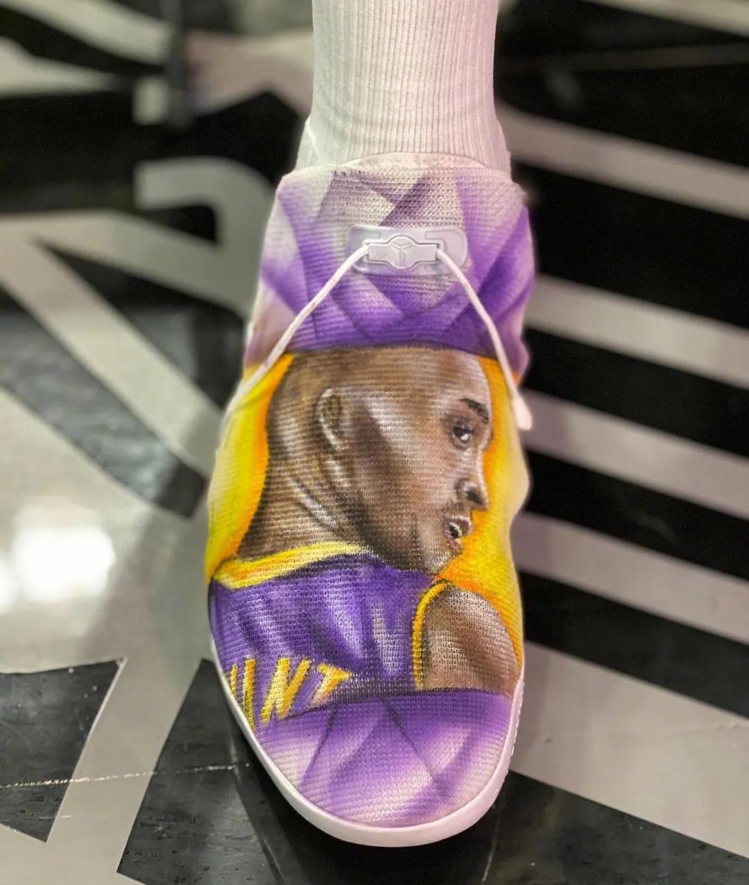 哈雷尔上脚麦迪球鞋,哈雷尔上脚球鞋aj6