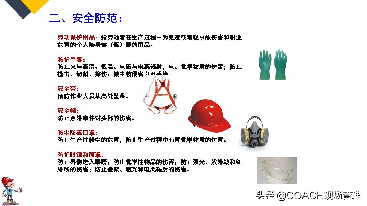 现场管理（安全）-64PPPT非常实用的员工安全知识培训