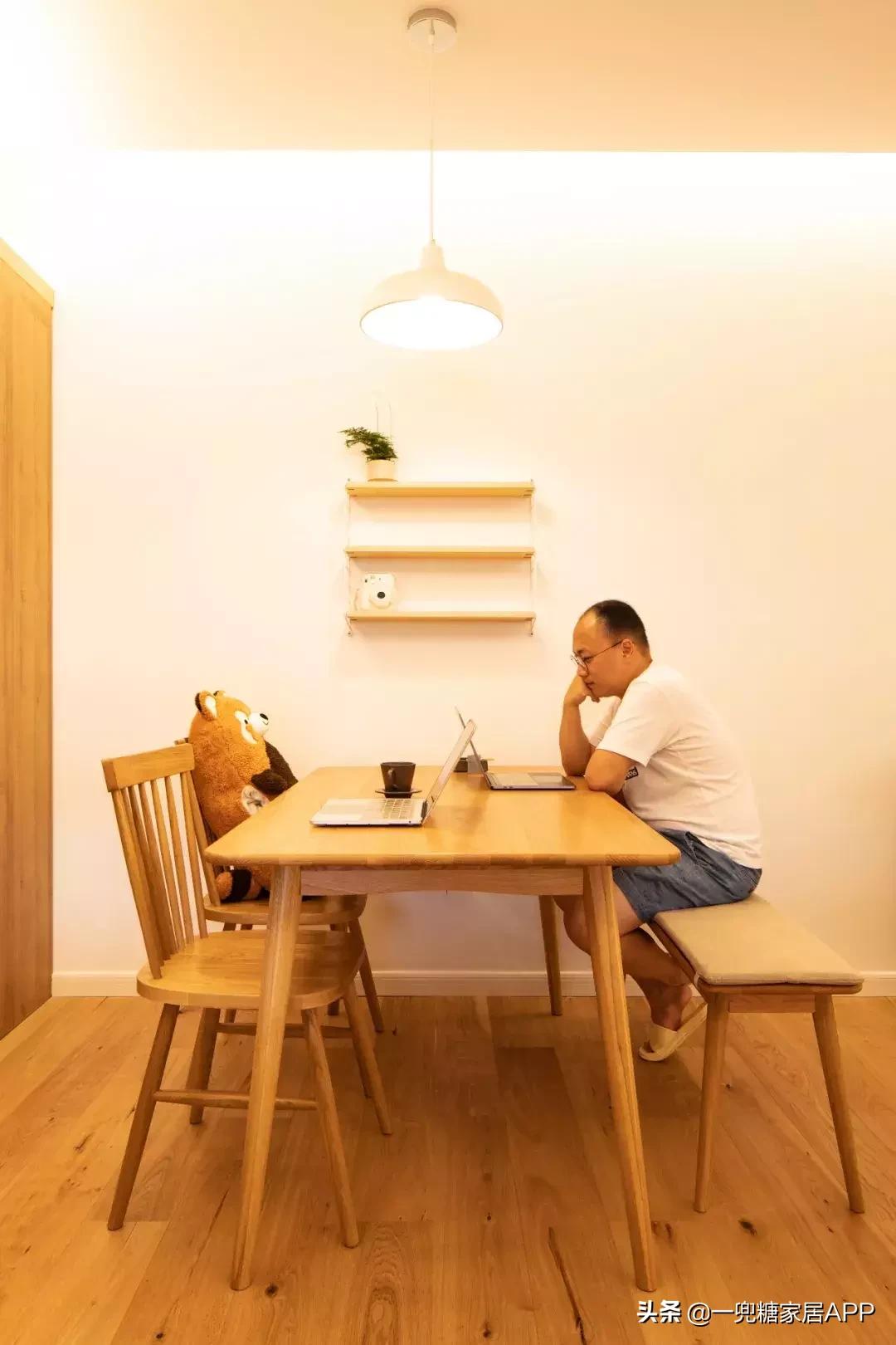 武汉77平米小户型装修,武汉77平两房现代简约