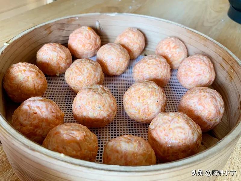 我家丸子,家常素丸子酥脆美味