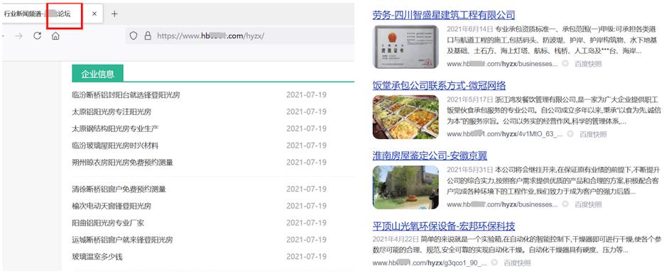 百度蓝天算法升级对站点关键词排名的影响