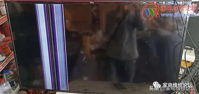 tcl电视l48f3320-3d出现横向花屏,王牌l48f3320-3d怎么连接网络