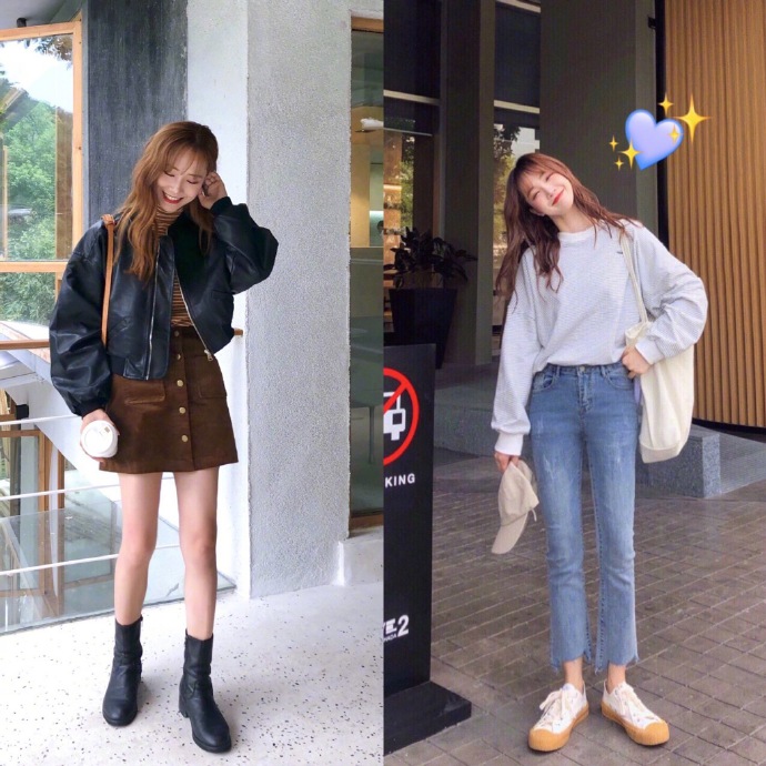 韩国街拍美女惊艳的穿搭,韩国街拍小姐姐穿衣