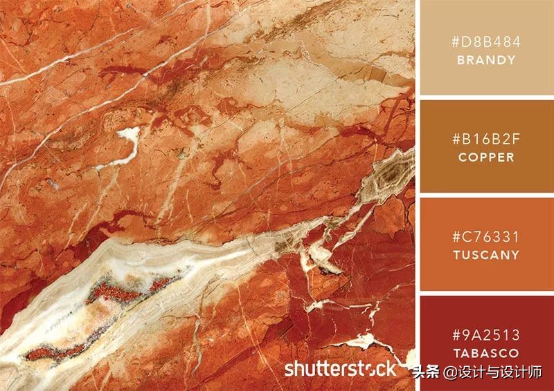 设计色彩总结200字左右,设计配色6种颜色