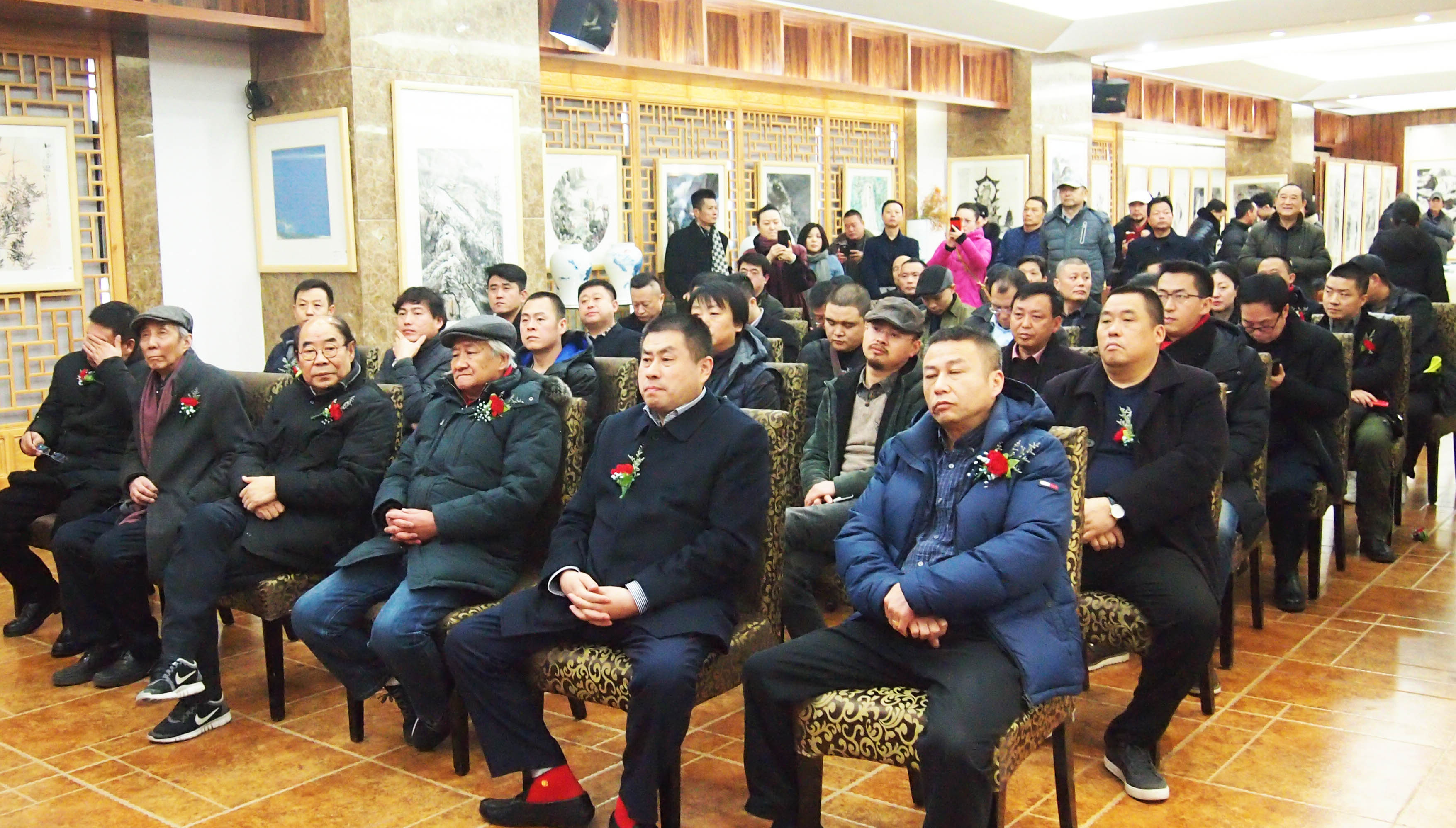 一农“气·象”陕西中青年画家2019迎新春作品展在西安隆重开幕！