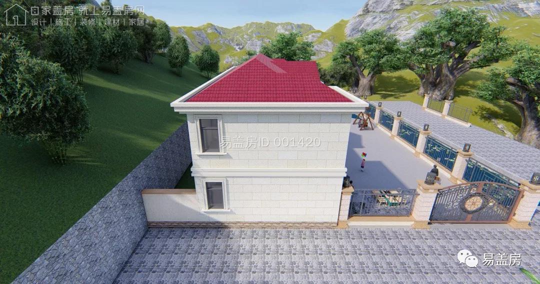 欧式面宽12米进深10米格局设计图,面宽13米进深10米3层挑空欧式别墅