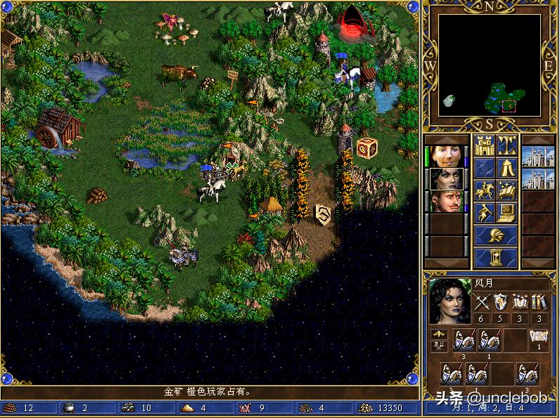 英雄无敌3打比蒙的图,英雄无敌3死亡阴影与深渊号角