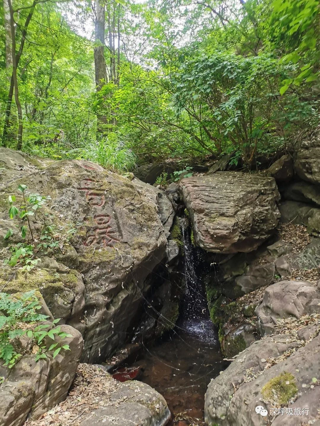 门头沟双龙峡小火车视频,京西小九寨百瀑谷