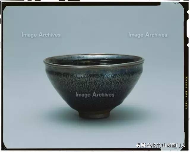 日本收藏的建盏天目曜变,日本国宝级老宋代建盏