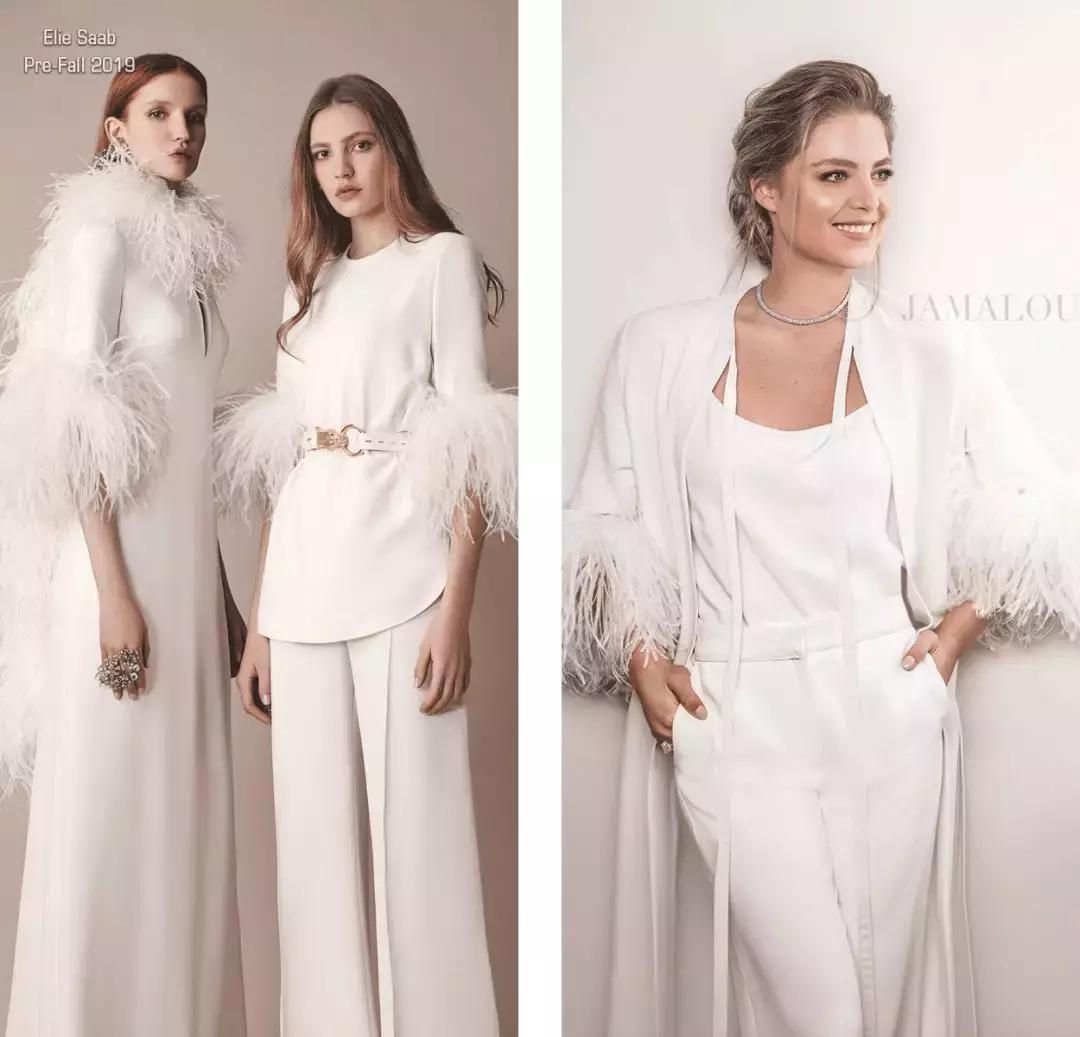 15万颗施华洛世奇水晶,eliesaab婚纱