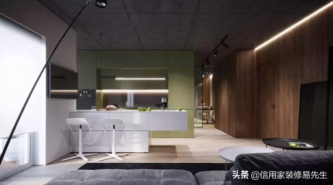 橱柜都有什么颜色好看的,橱柜白色台面配什么颜色的门好看