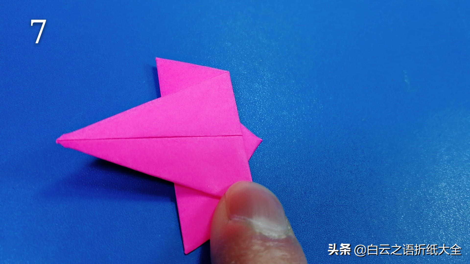 折纸棒棒糖的折纸步骤,可以变形的彩虹棒棒糖折纸慢动作