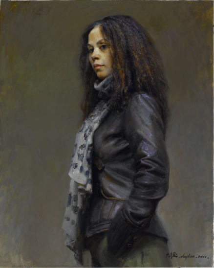 艺术名家郭北平油画肖像作品欣赏,当代名家油画图片大全