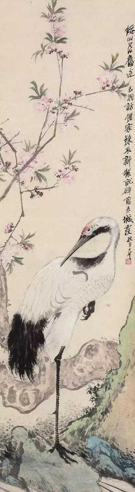 潘天寿100幅花鸟画欣赏,潘天寿花鸟画简史