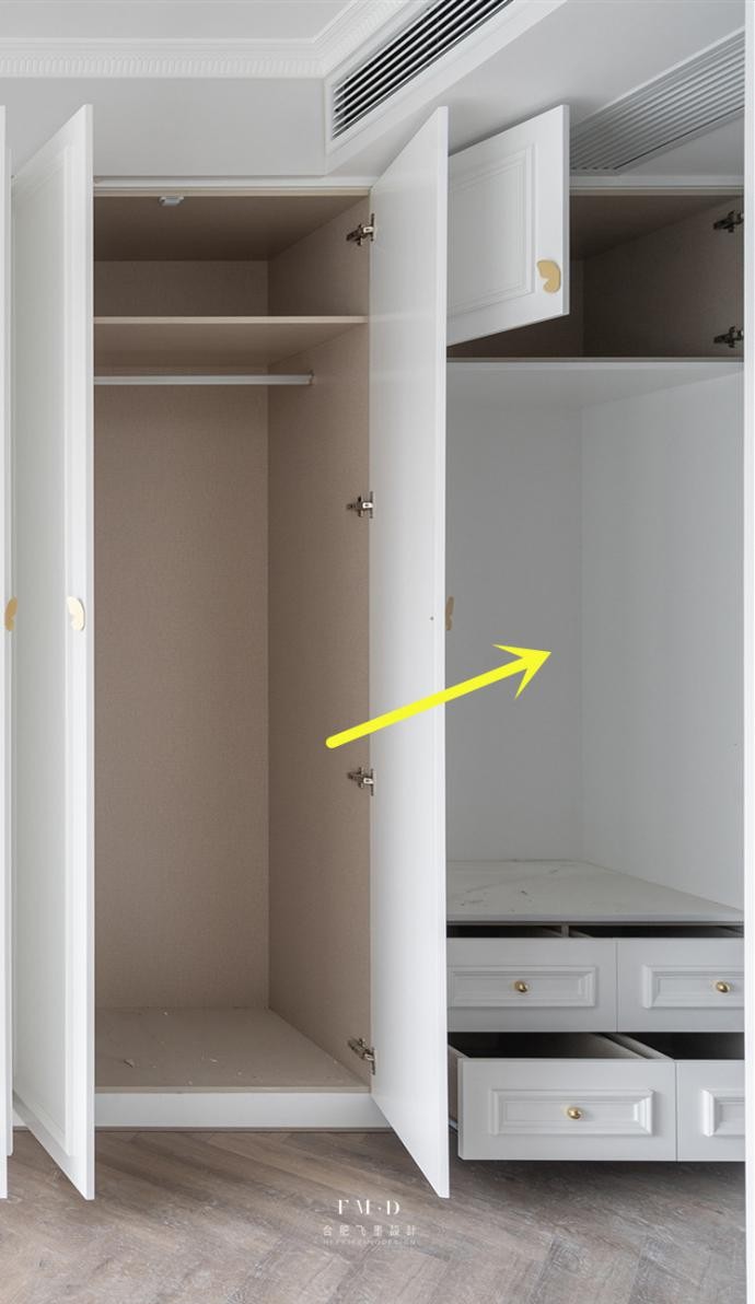 21平米主卧加主卫布局,主卧主卫背靠背衣柜效果图