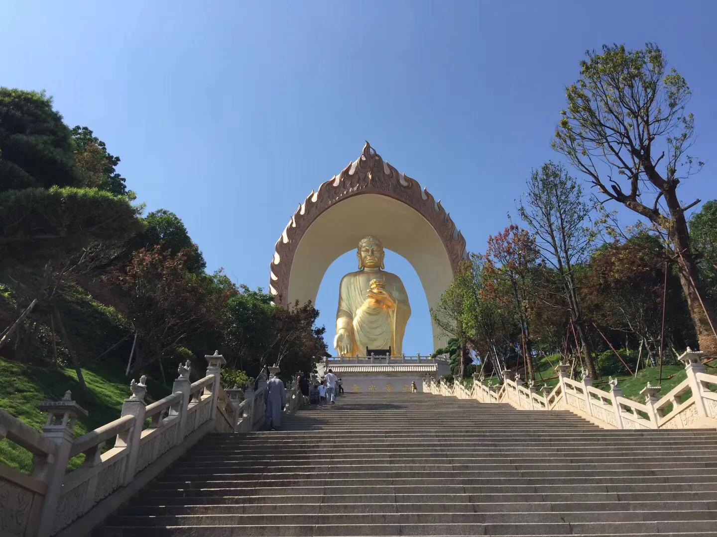 最新九江东林寺大佛,看完九江东林大佛还能去哪里