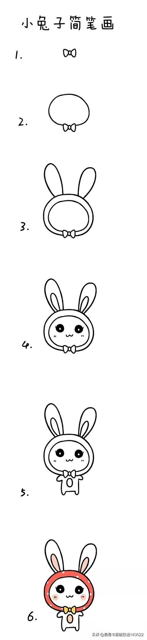 画动物12生肖的简笔画,儿歌多多简笔画动物