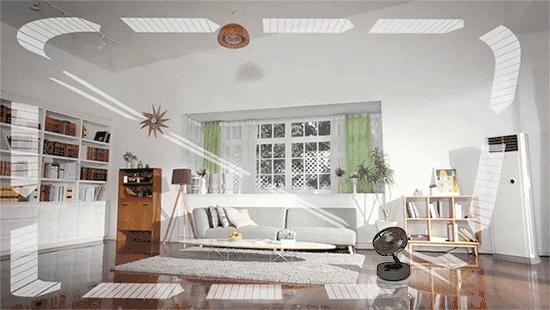 适合房间超静音的风扇,家用风扇超静音风力大好看实用